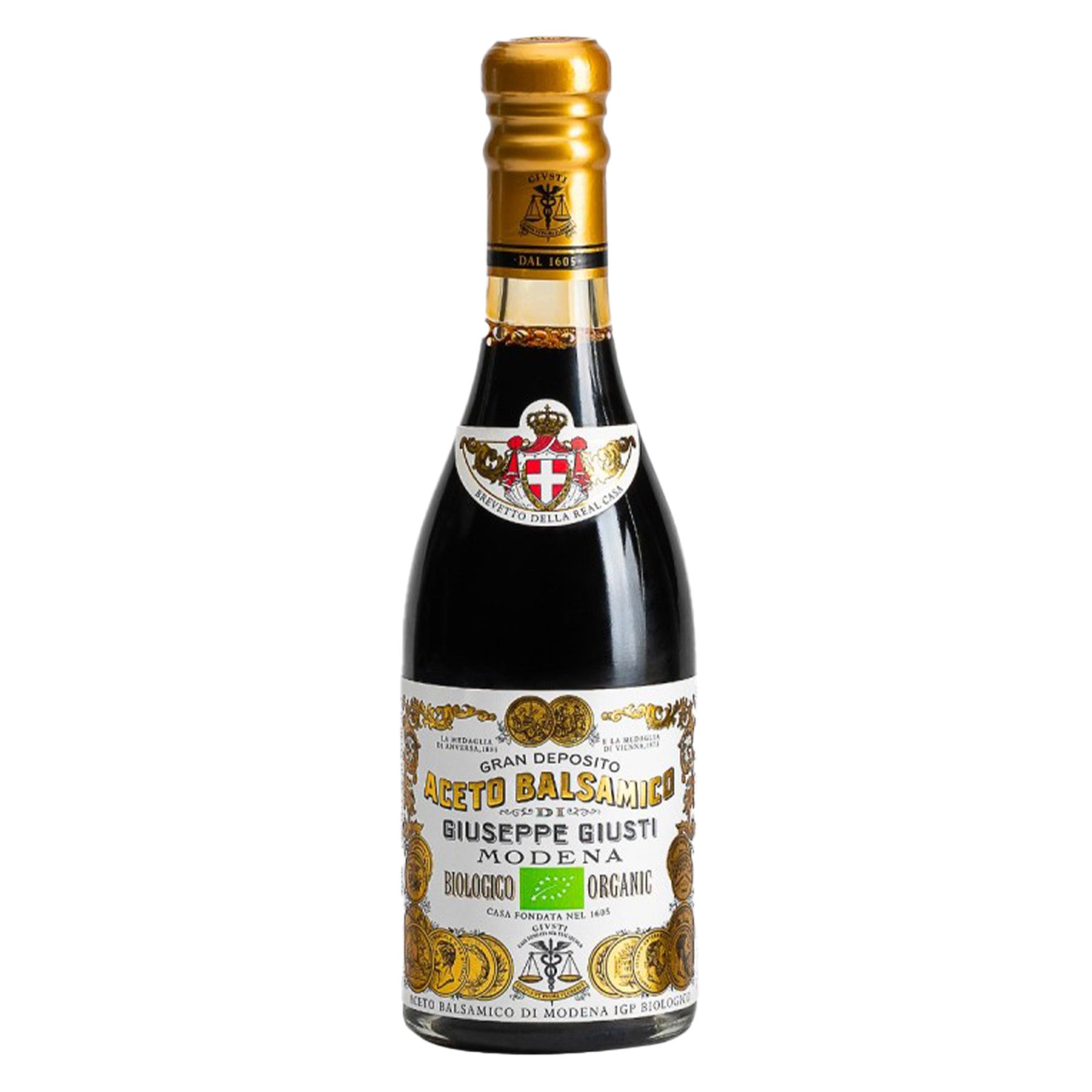 Ocet balsamiczny z Modeny IGP Organic 2 Medaglie d'oro (2 złote medale)