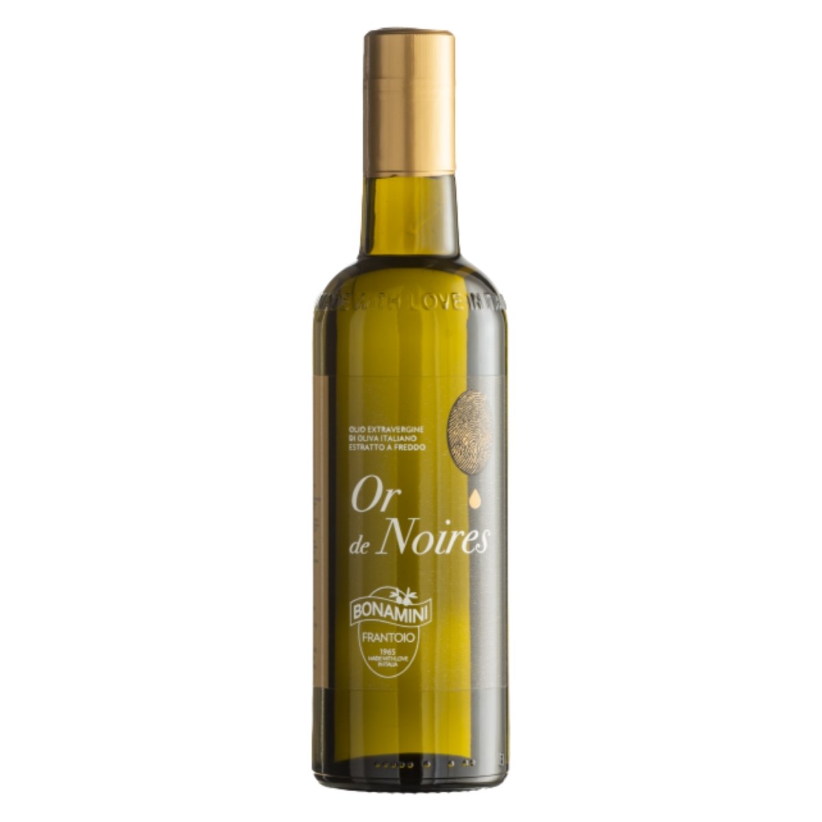 oliwa z oliwek extra virgin - Or de Noires - Bonamini - Slow Italy