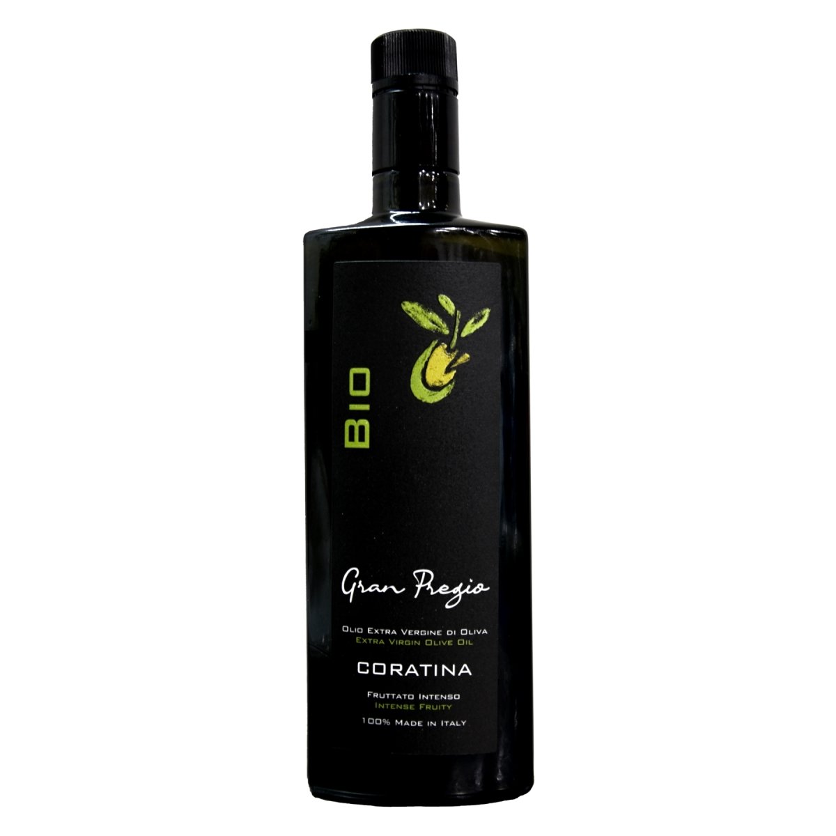 oliwa z oliwek extra virgin - Coratina Biologico - Gran Pregio - Slow Italy