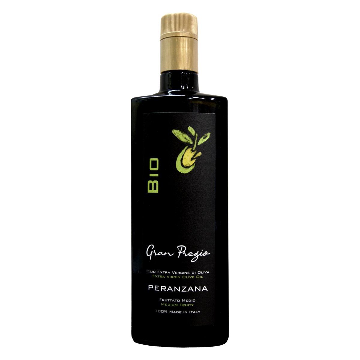 oliwa z oliwek extra virgin - Peranzana Biologico - Gran Pregio - Slow Italy